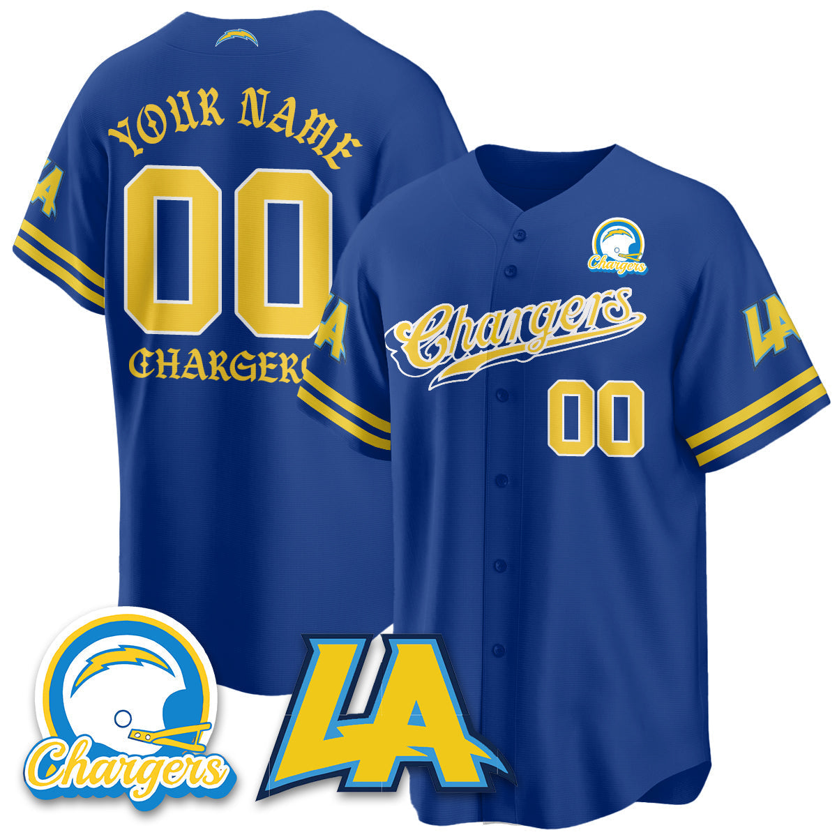 LVG Born x Raised Baseball Jersey - Stitched