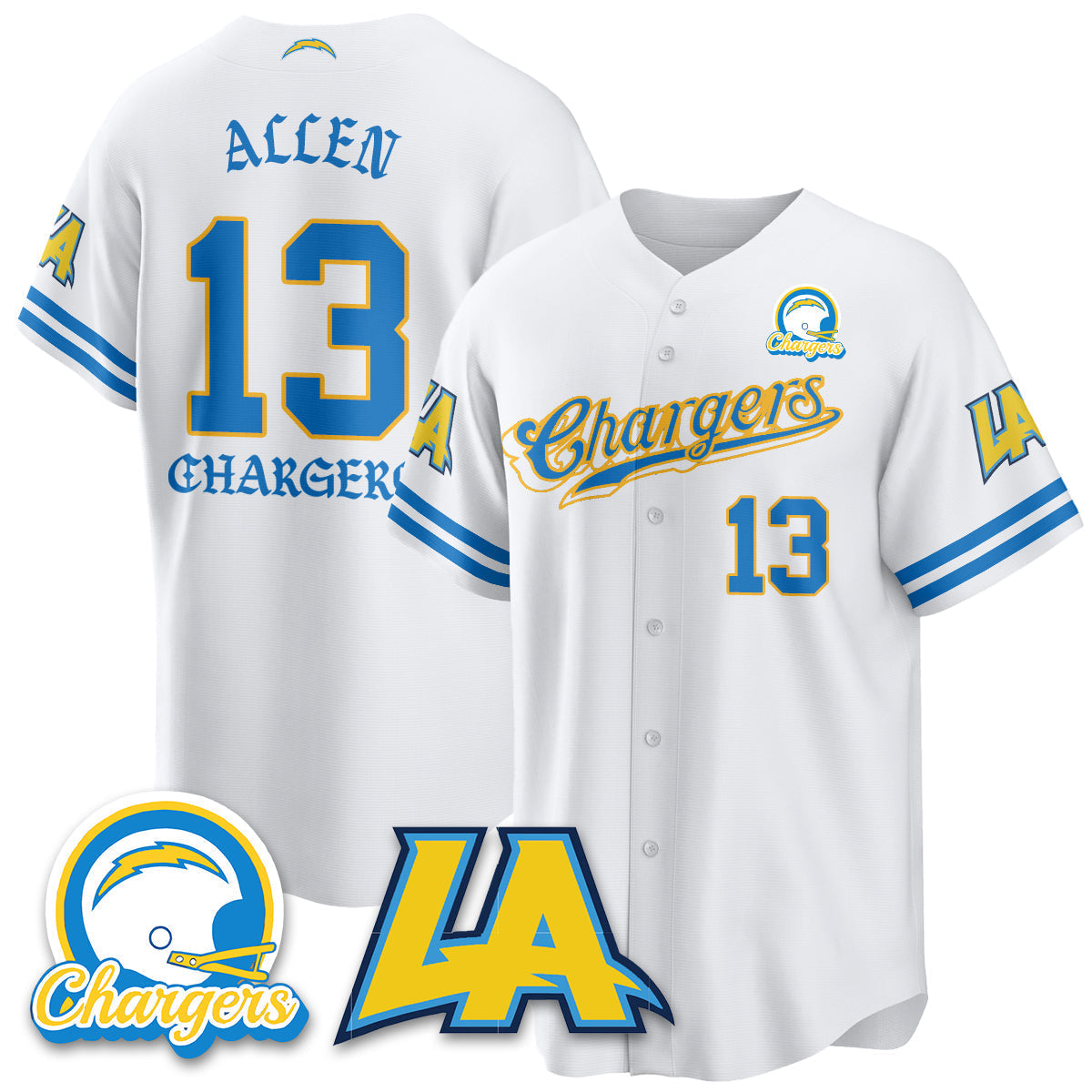 LVG Born x Raised Baseball Jersey - Stitched
