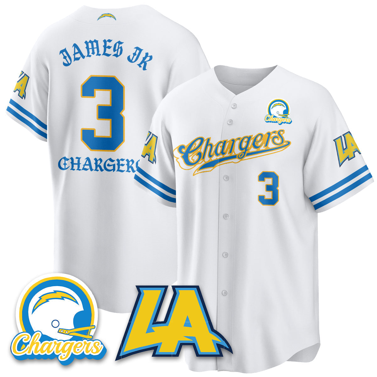 LVG Born x Raised Baseball Jersey - Stitched