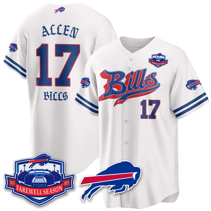 BUF Born x Raised Baseball Jersey - Stitched