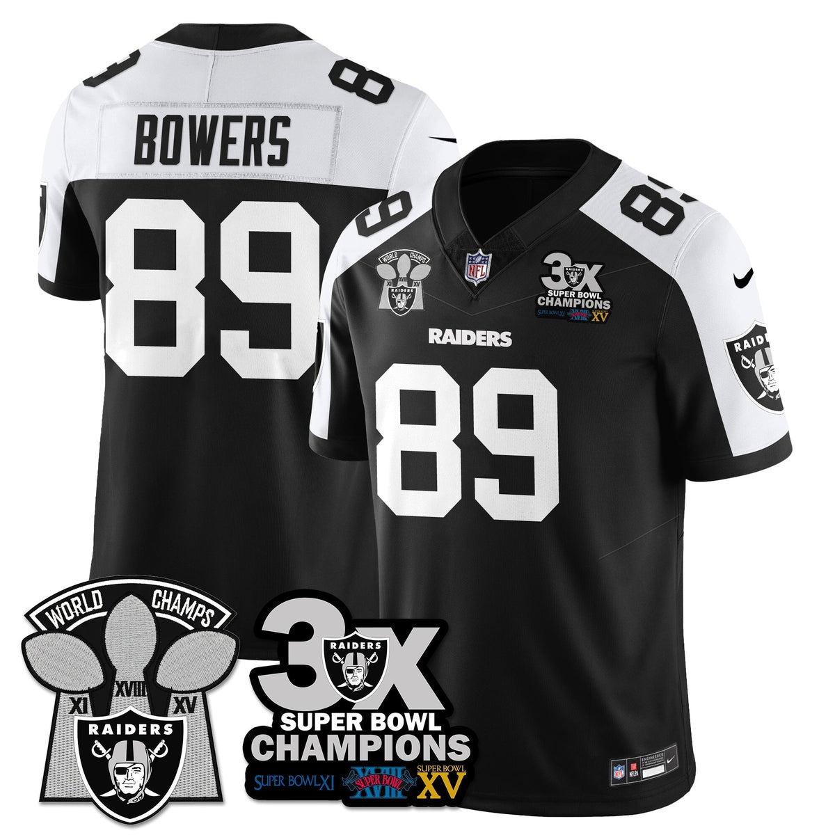LVR 3-Time Champions Patch Vapor Limited Jersey - Stitched