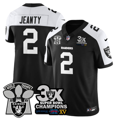 LVR 3-Time Champions Patch Vapor Limited Jersey - Stitched