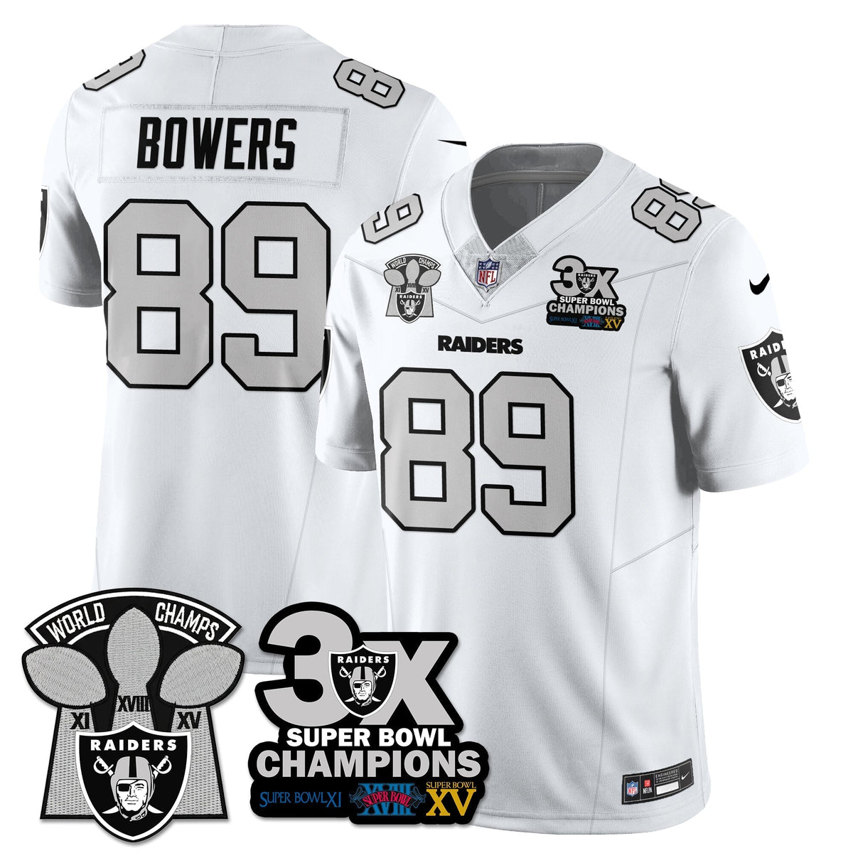 LVR 3-Time Champions Patch Vapor Limited Jersey - Stitched