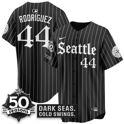 SEA 'Gothic Edition' Vapor Premier Limited Jersey - 50th Anniversary - All Stitched