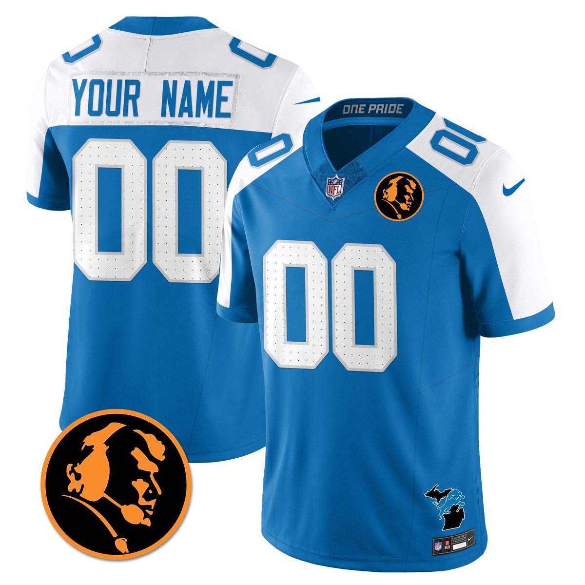 DET Vapor Limited Jersey - John Madden Patch - Stitched
