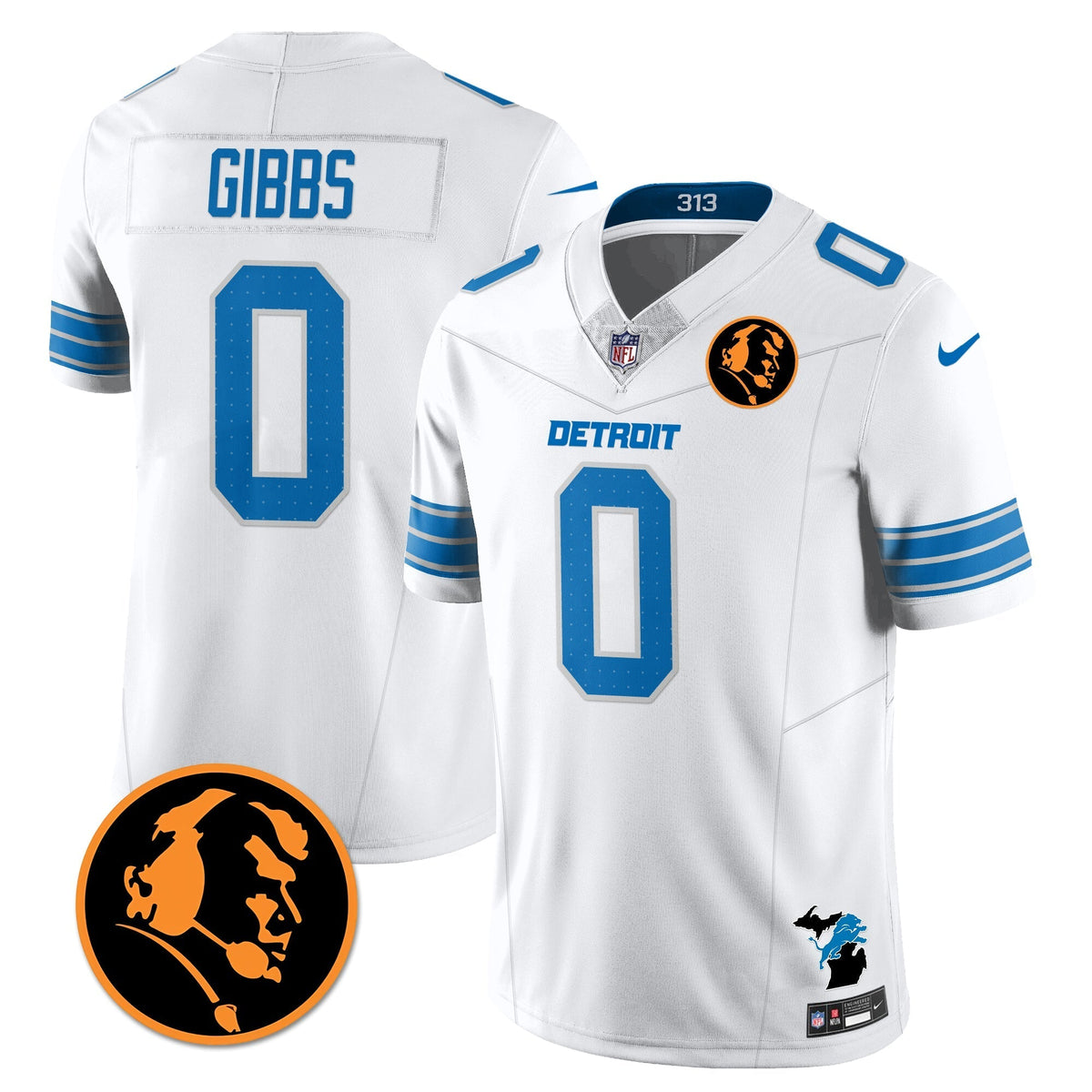 DET Vapor Limited Jersey - John Madden Patch - Stitched