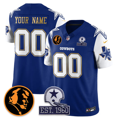 DAL Vapor Limited Gold Jersey - John Madden Patch - All Stitched