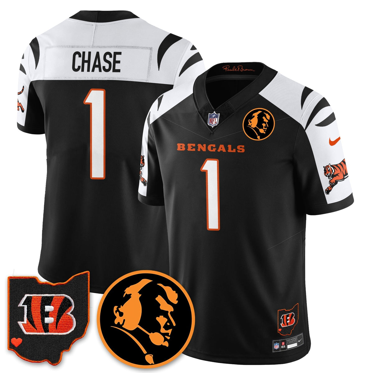 CIN Vapor Limited Jersey - John Madden Patch - Stitched