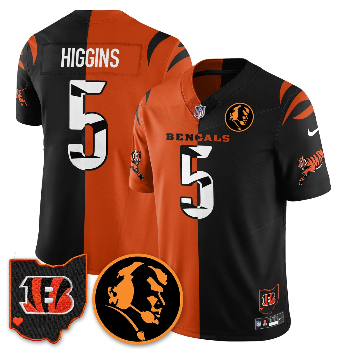CIN Vapor Limited Jersey - John Madden Patch - Stitched