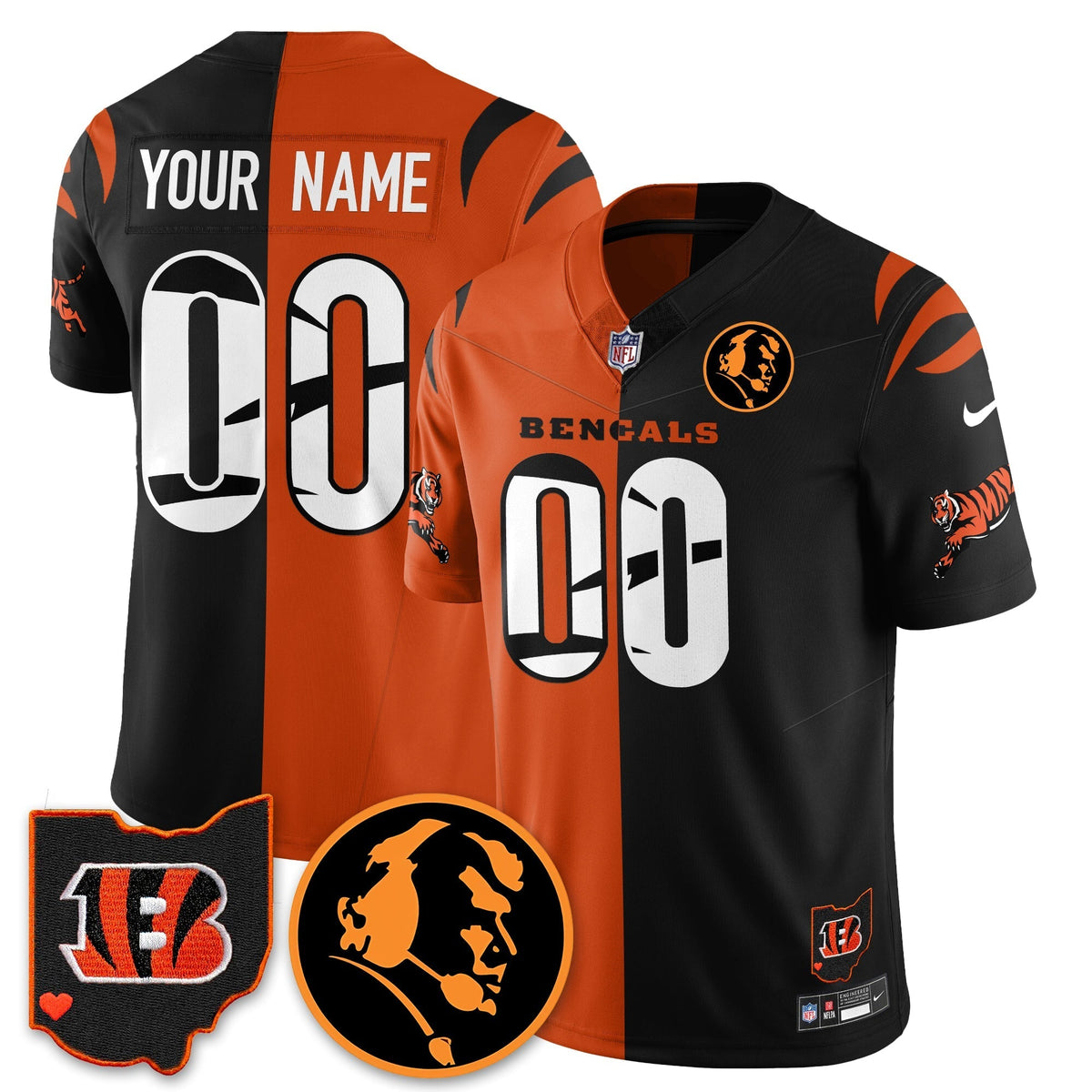 CIN Vapor Limited Jersey - John Madden Patch - Stitched