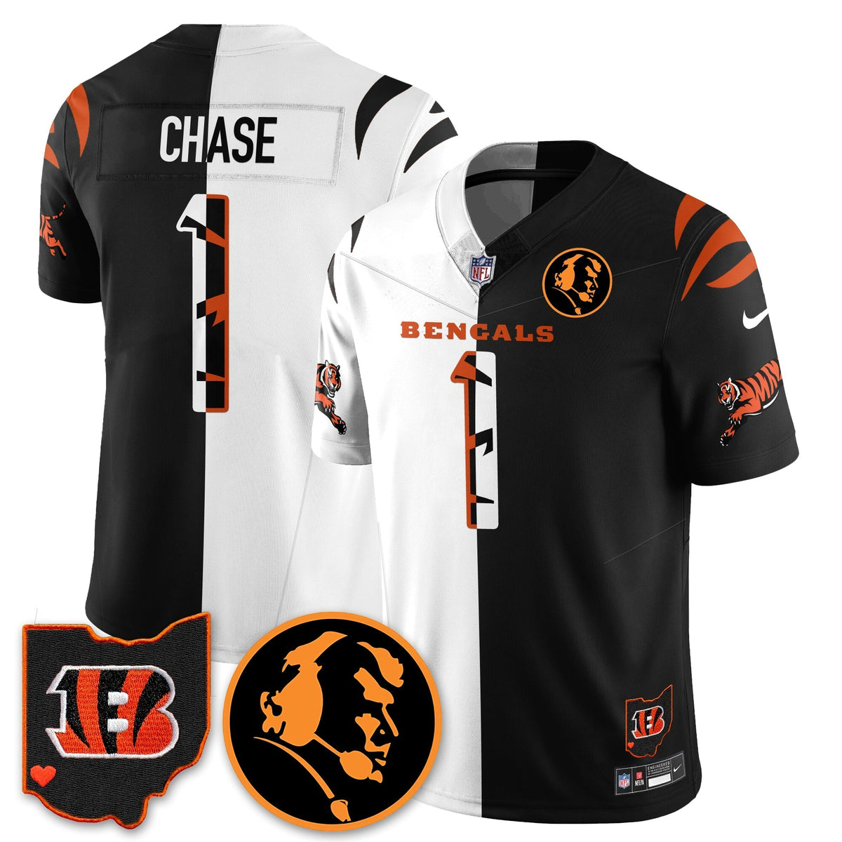 CIN Vapor Limited Jersey - John Madden Patch - Stitched
