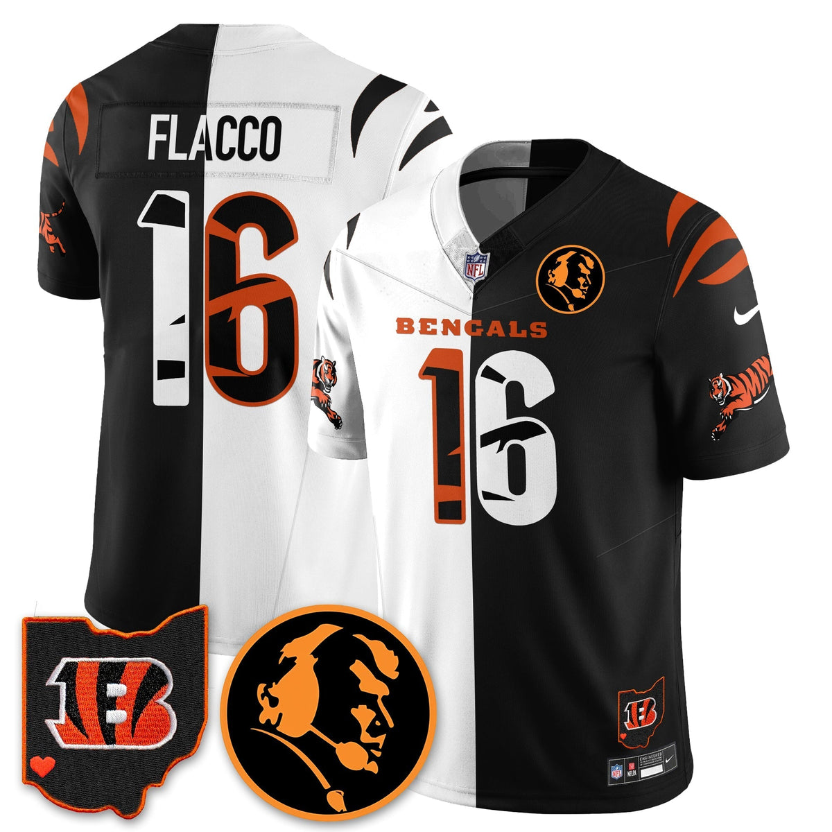 CIN Vapor Limited Jersey - John Madden Patch - Stitched