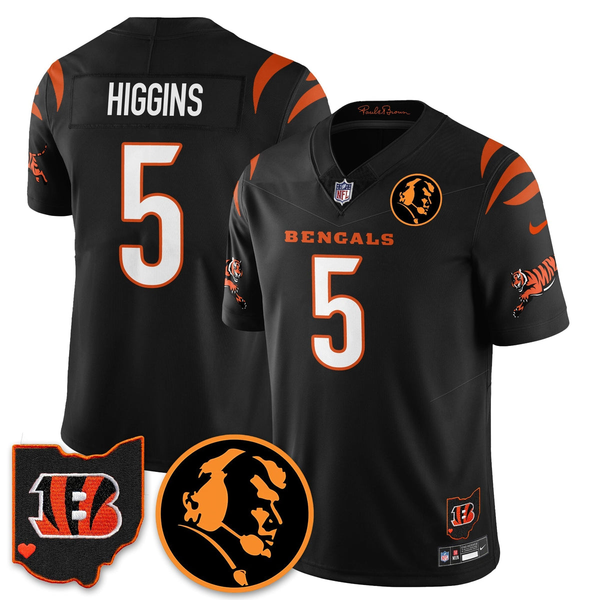 CIN Vapor Limited Jersey - John Madden Patch - Stitched