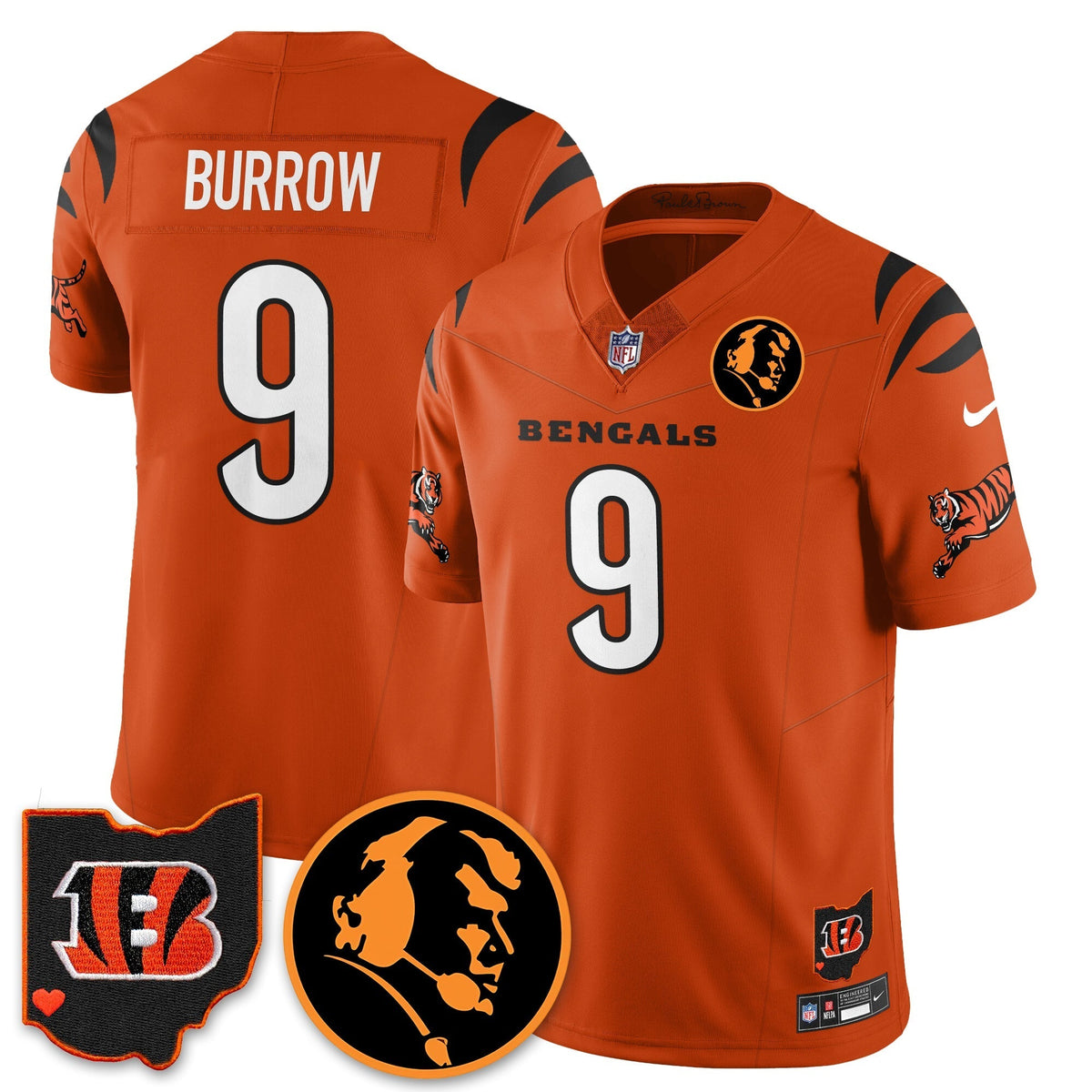 CIN Vapor Limited Jersey - John Madden Patch - Stitched
