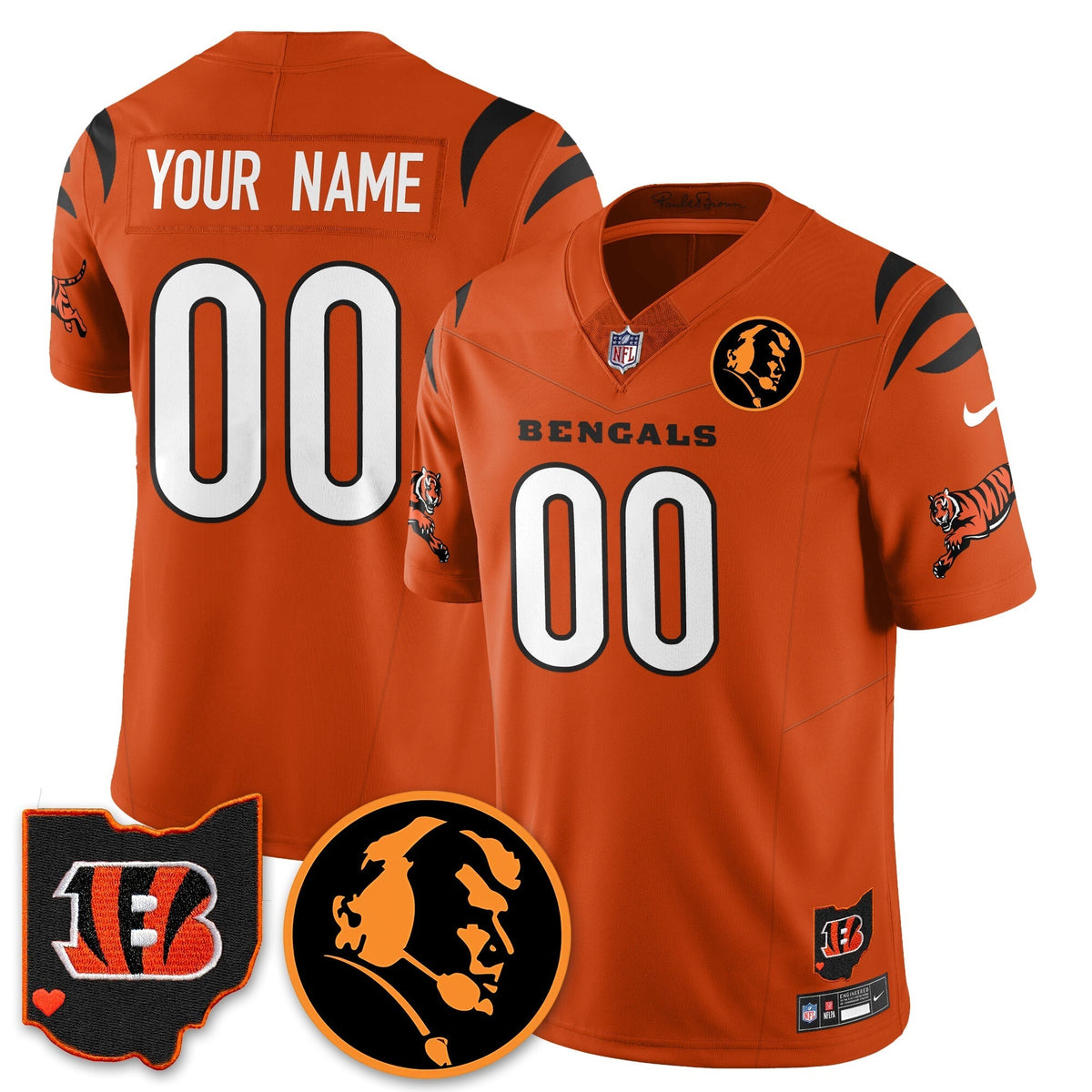 CIN Vapor Limited Jersey - John Madden Patch - Stitched