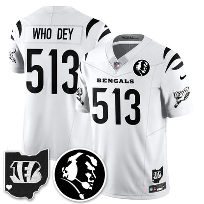 CIN Vapor Limited Jersey - John Madden Patch - Stitched