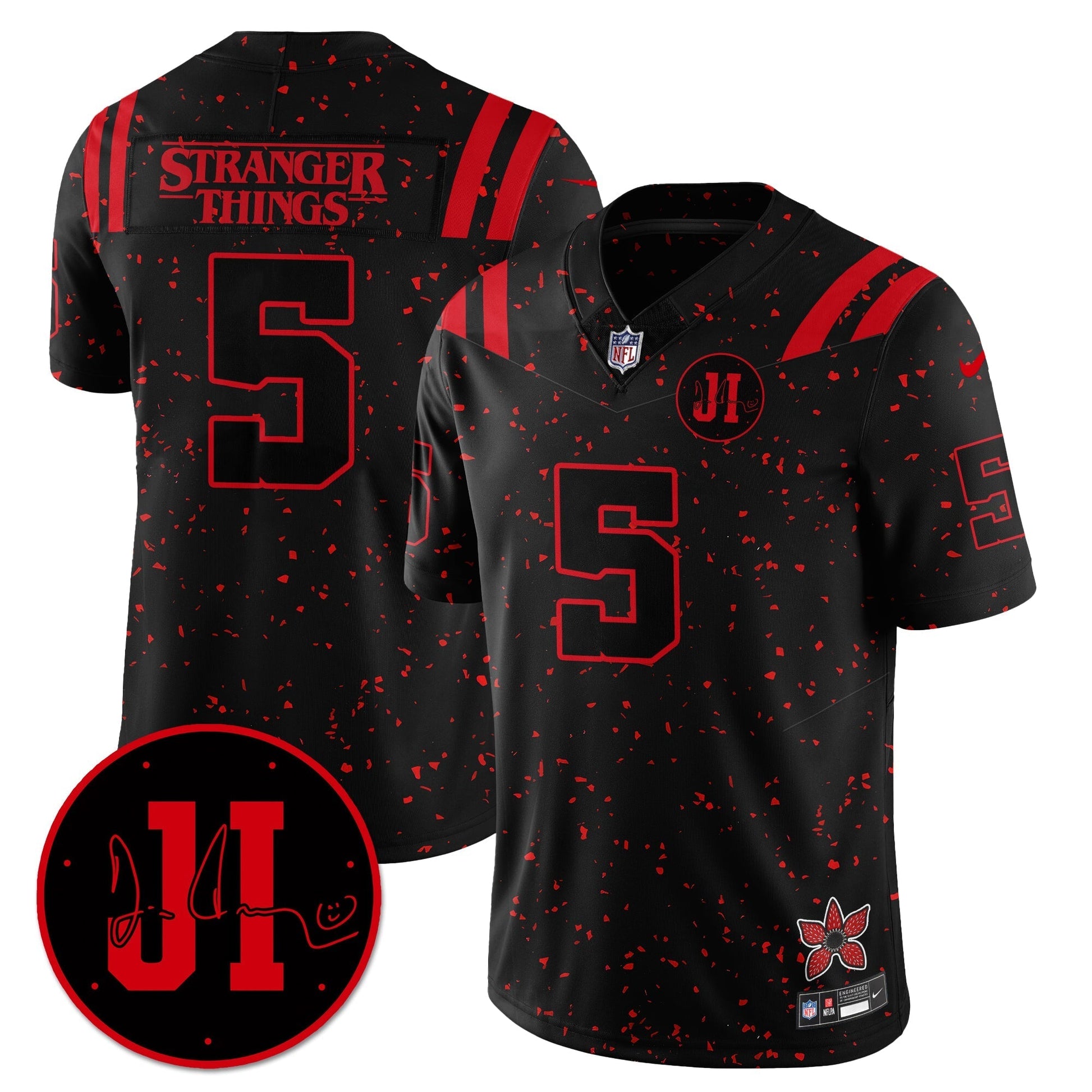 IND 'Stranger Things Edition' Vapor Limited Jersey - All Stitched
