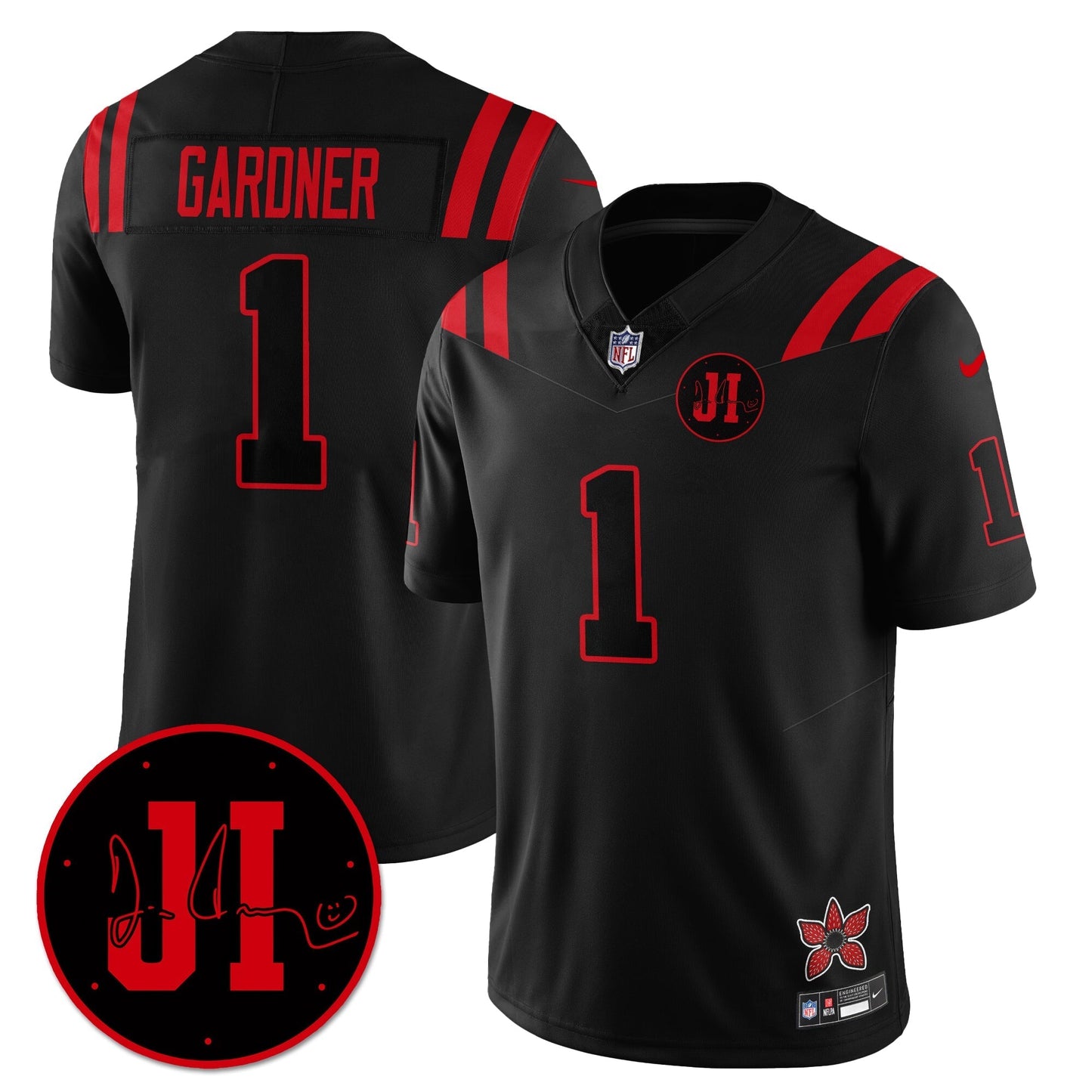 IND 'Stranger Things Edition' Vapor Limited Jersey - All Stitched