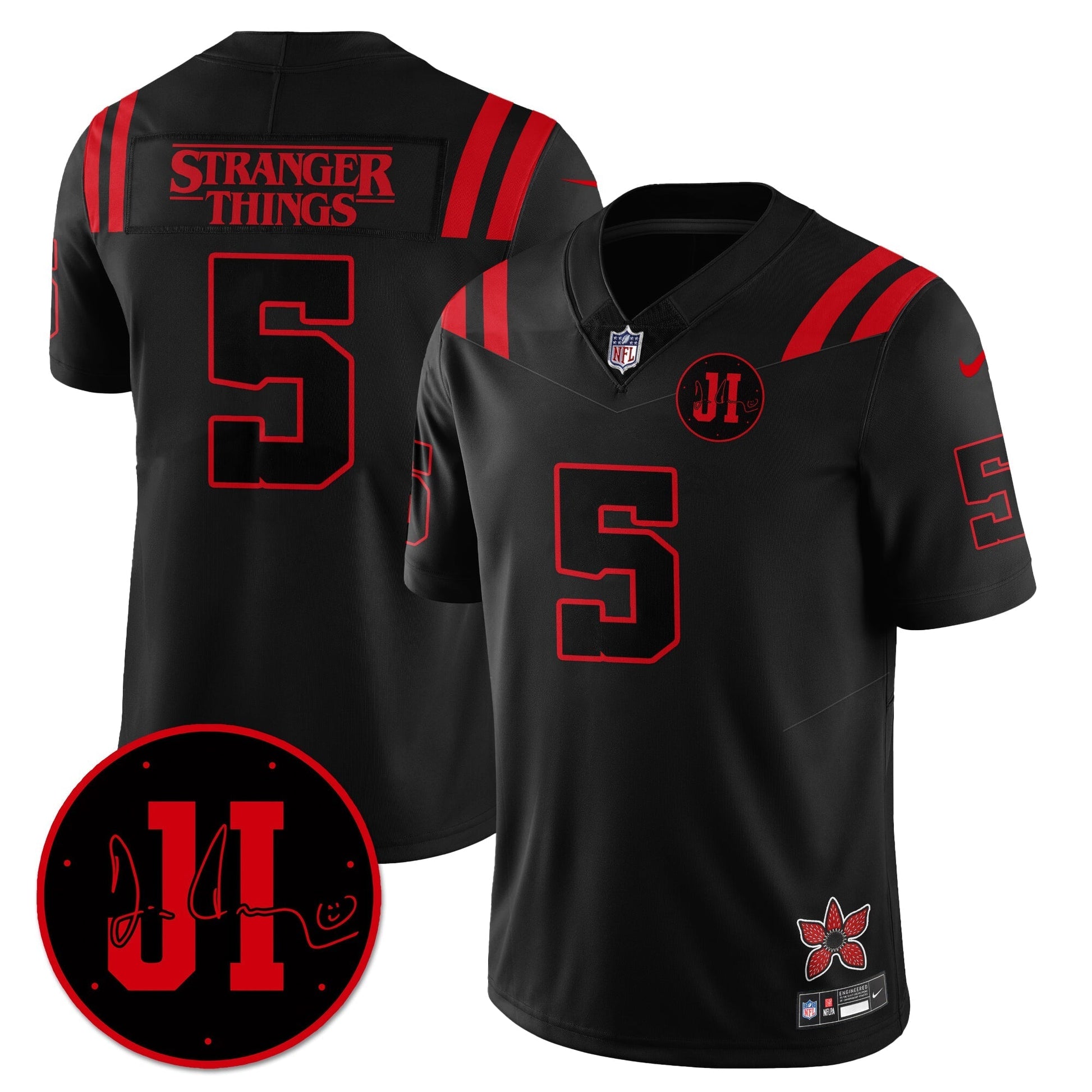 IND 'Stranger Things Edition' Vapor Limited Jersey - All Stitched