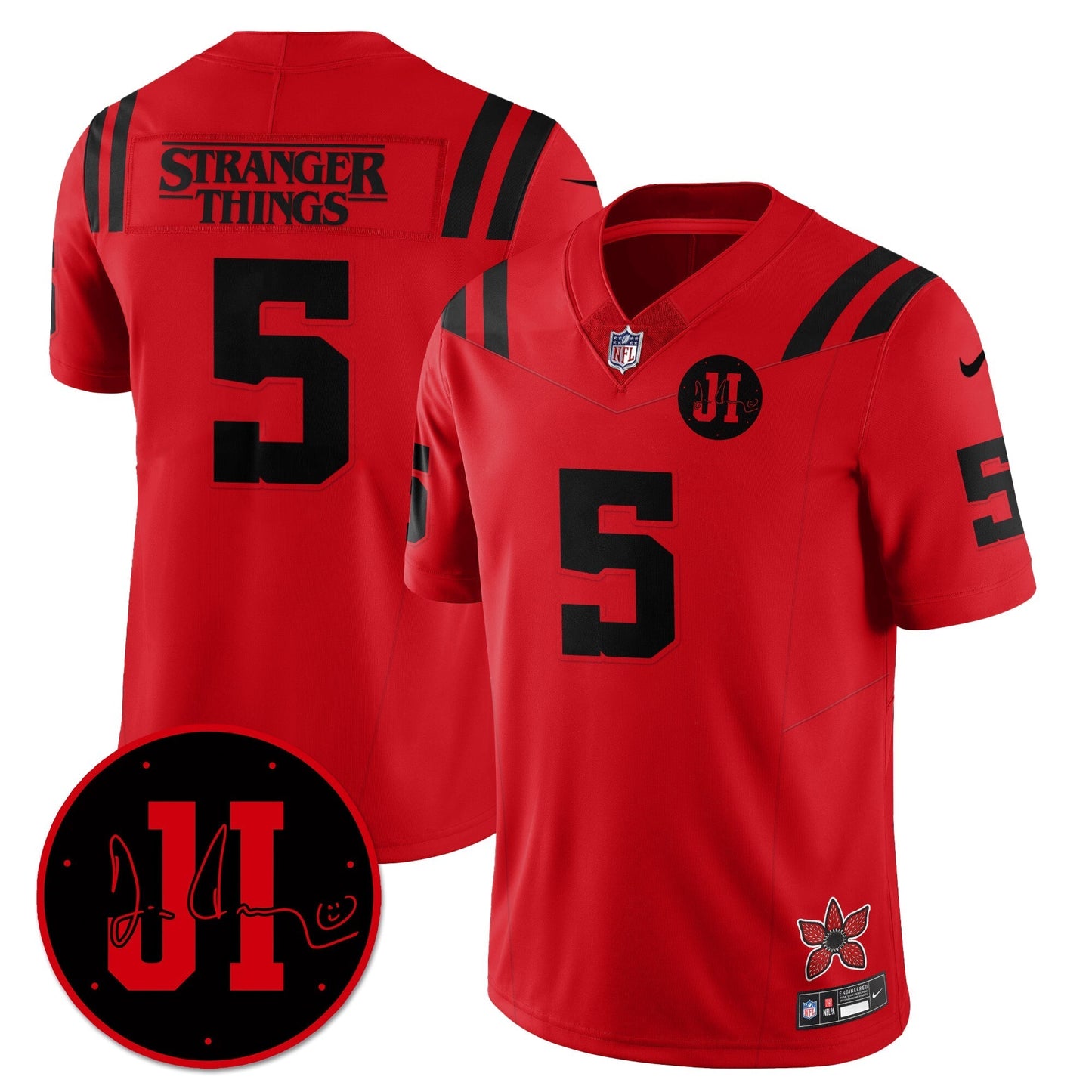 IND 'Stranger Things Edition' Vapor Limited Jersey - All Stitched