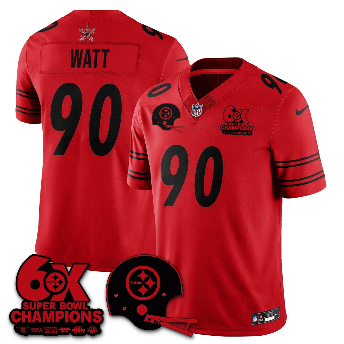 PIT 'Stranger Things Edition' Vapor Limited Jersey - Stitched