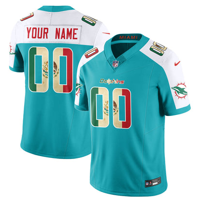 Custom MIA Mexico Vapor Limited Jersey - Stitched