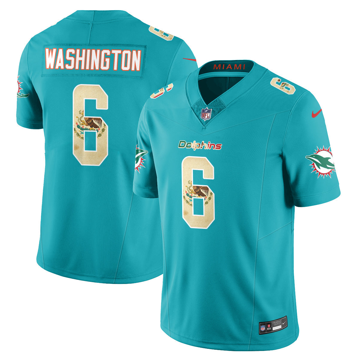 MIA Mexico Vapor Limited Jersey - Stitched