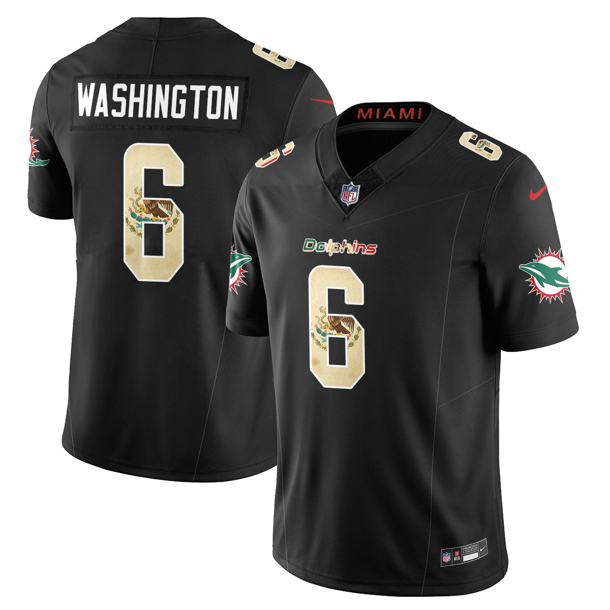 MIA Mexico Vapor Limited Jersey - Stitched