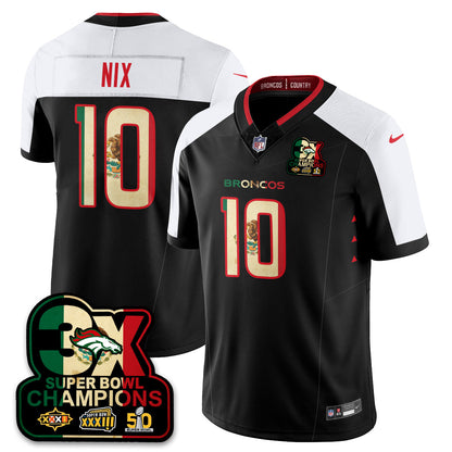 DEN Mexico Vapor Limited Jersey - Stitched