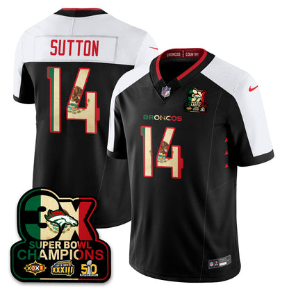 DEN Mexico Vapor Limited Jersey - Stitched