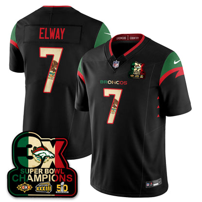 DEN Mexico Vapor Limited Jersey - Stitched