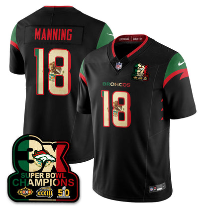 DEN Mexico Vapor Limited Jersey - Stitched