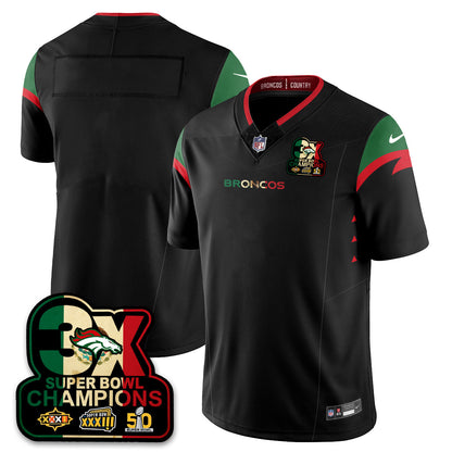 DEN Mexico Vapor Limited Jersey - Stitched