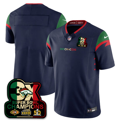 DEN Mexico Vapor Limited Jersey - Stitched