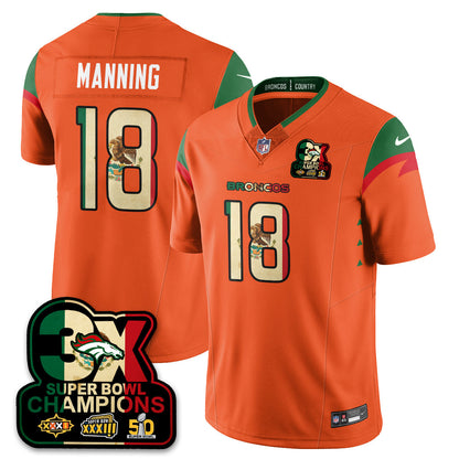 DEN Mexico Vapor Limited Jersey - Stitched