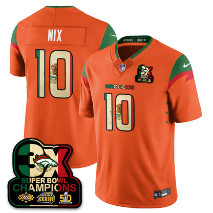 DEN Mexico Vapor Limited Jersey - Stitched