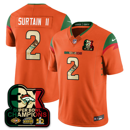 DEN Mexico Vapor Limited Jersey - Stitched