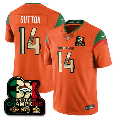 DEN Mexico Vapor Limited Jersey - Stitched