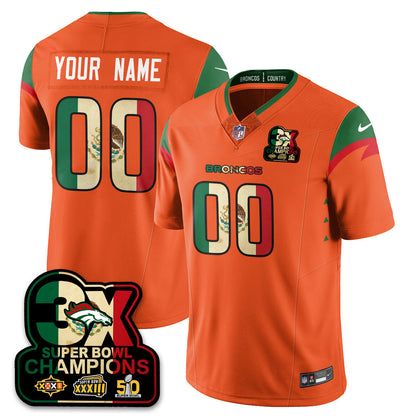 DEN Mexico Vapor Limited Jersey - Stitched