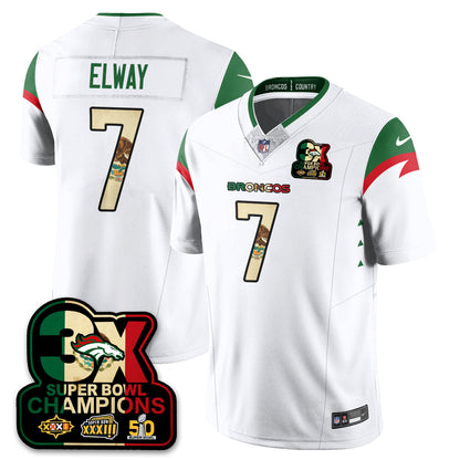 DEN Mexico Vapor Limited Jersey - Stitched