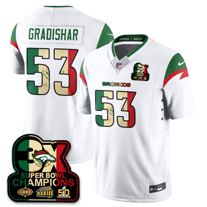DEN Mexico Vapor Limited Jersey - Stitched
