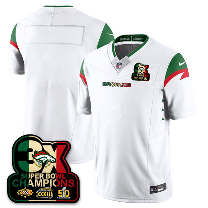 DEN Mexico Vapor Limited Jersey - Stitched
