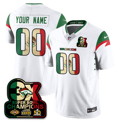 DEN Mexico Vapor Limited Jersey - Stitched