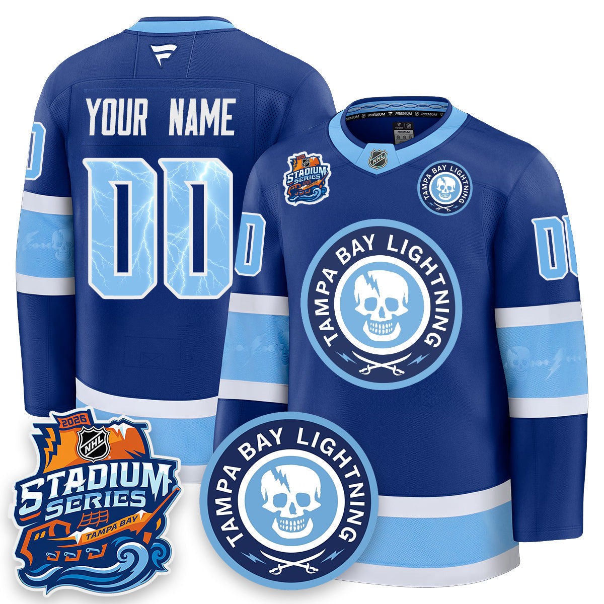 TBL Stadium Series Premium Custom Jersey - Stitched