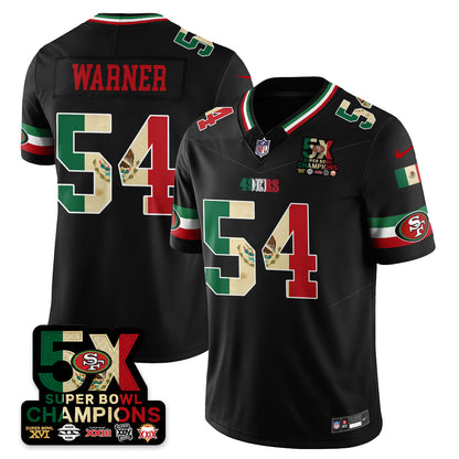 SF Mexico Vapor Limited Jersey - Stitched