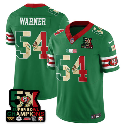 SF Mexico Vapor Limited Jersey - Stitched