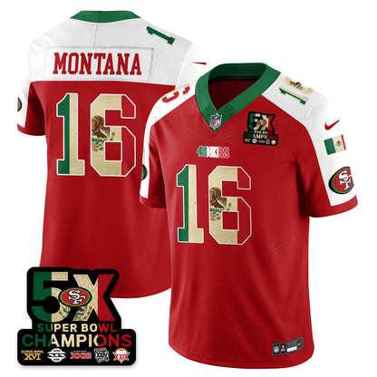 SF Mexico Vapor Limited Jersey - Stitched