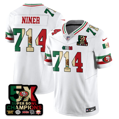 SF Mexico Vapor Limited Jersey - Stitched