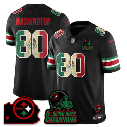 PIT 6-Time Champions Mexico Vapor Limited Jersey - Stitched