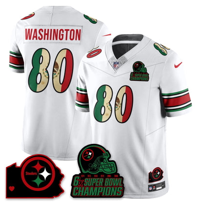 PIT 6-Time Champions Mexico Vapor Limited Jersey - Stitched